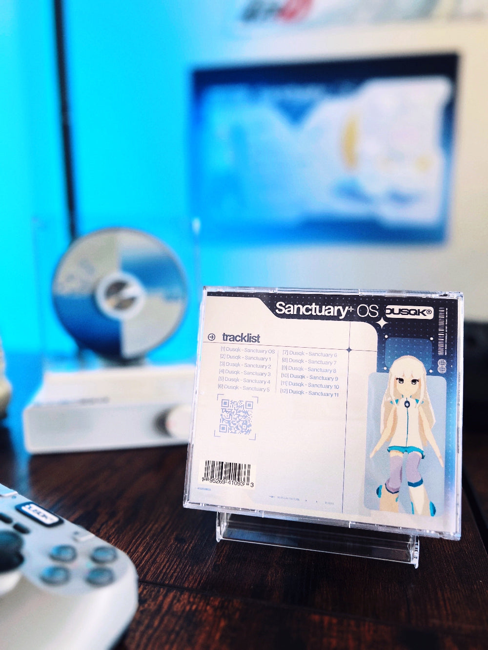 Sanctuary OS CD with jewel case, back cover